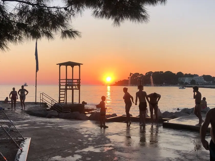 Porec City Beach Porec City Beach