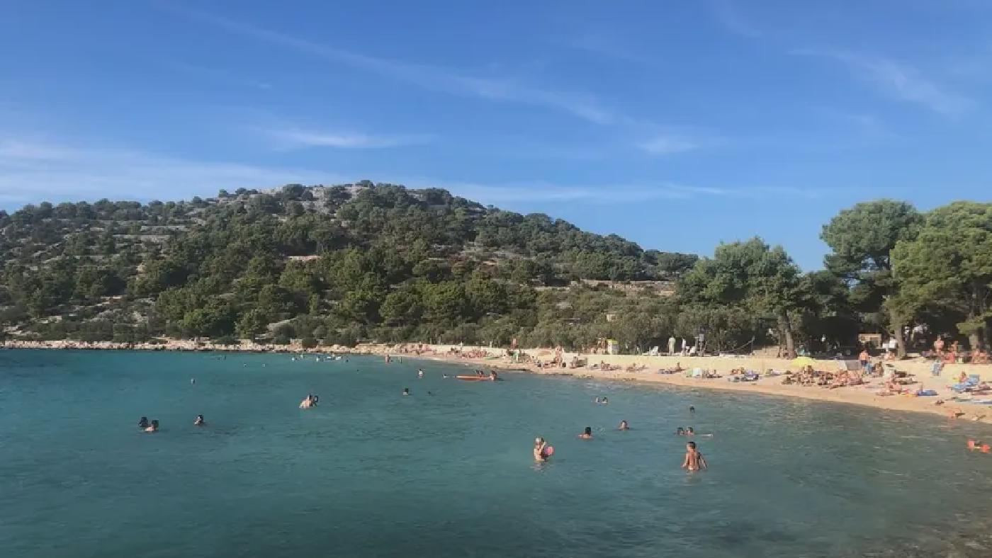 Zadar surrounding beach