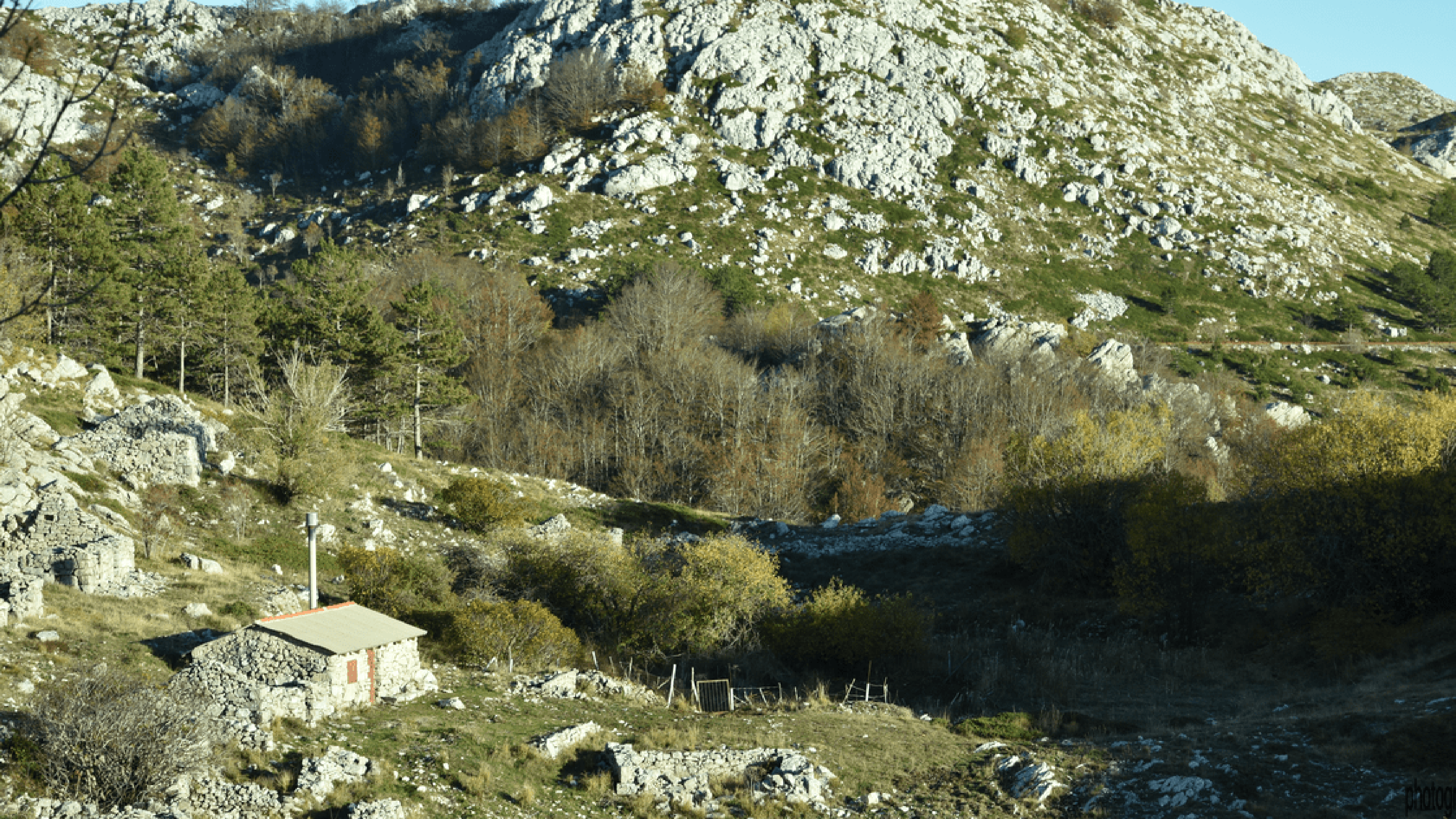 The lunar landscape of Biokovo