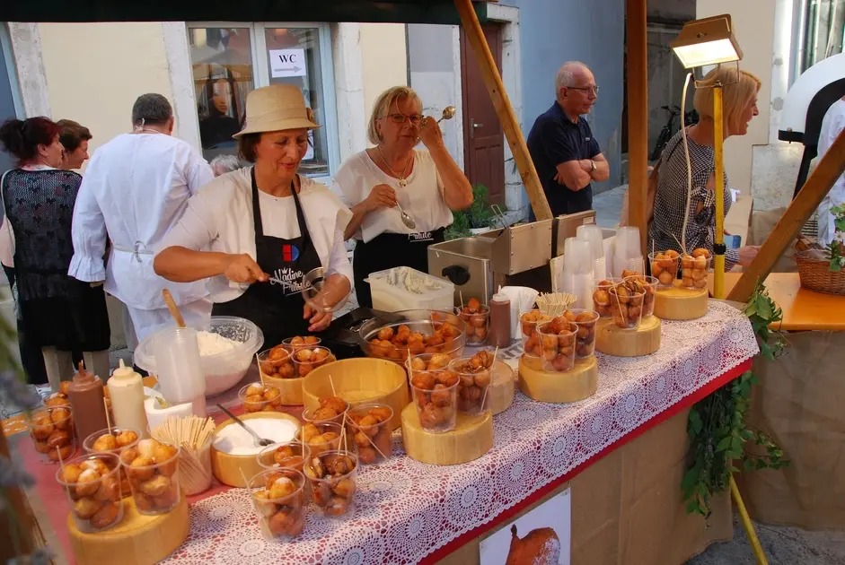 Fritule a traditional food on every party Fritule a traditional food on every party