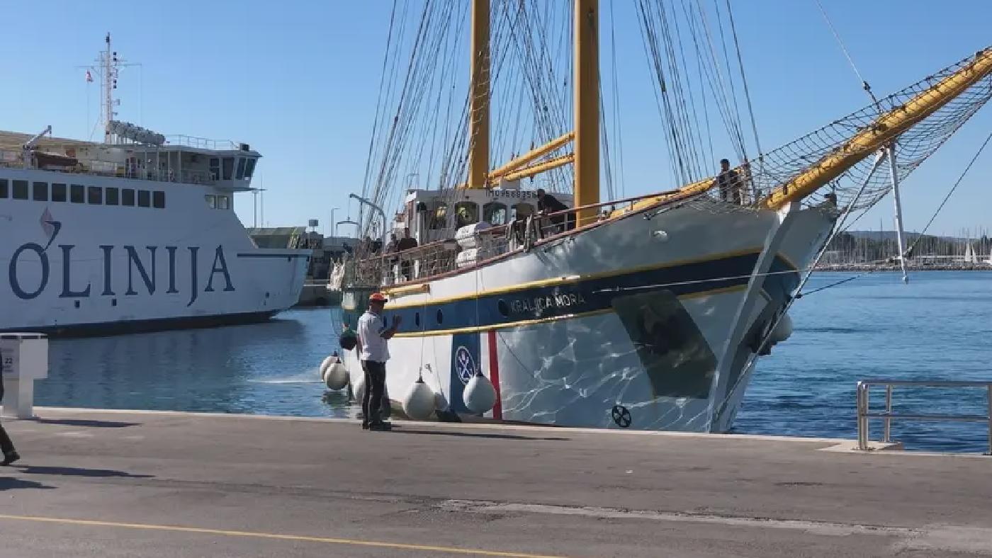 Boat travel starts in Split