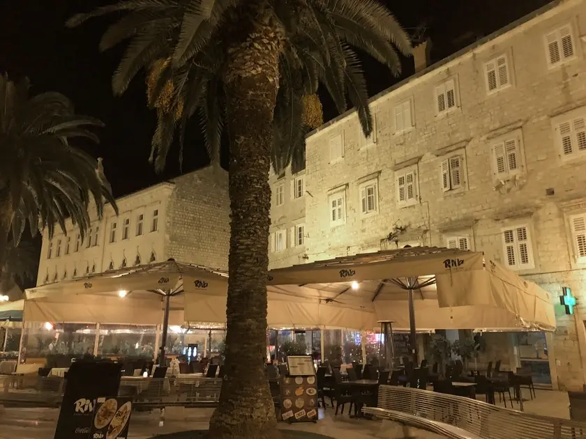 Late night Walk in Trogir Late night Walk in Trogir