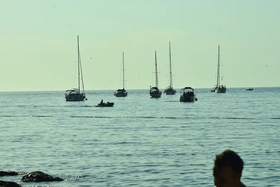Sailing boats on the Adriatic Sea Sailing boats on the Adriatic Sea