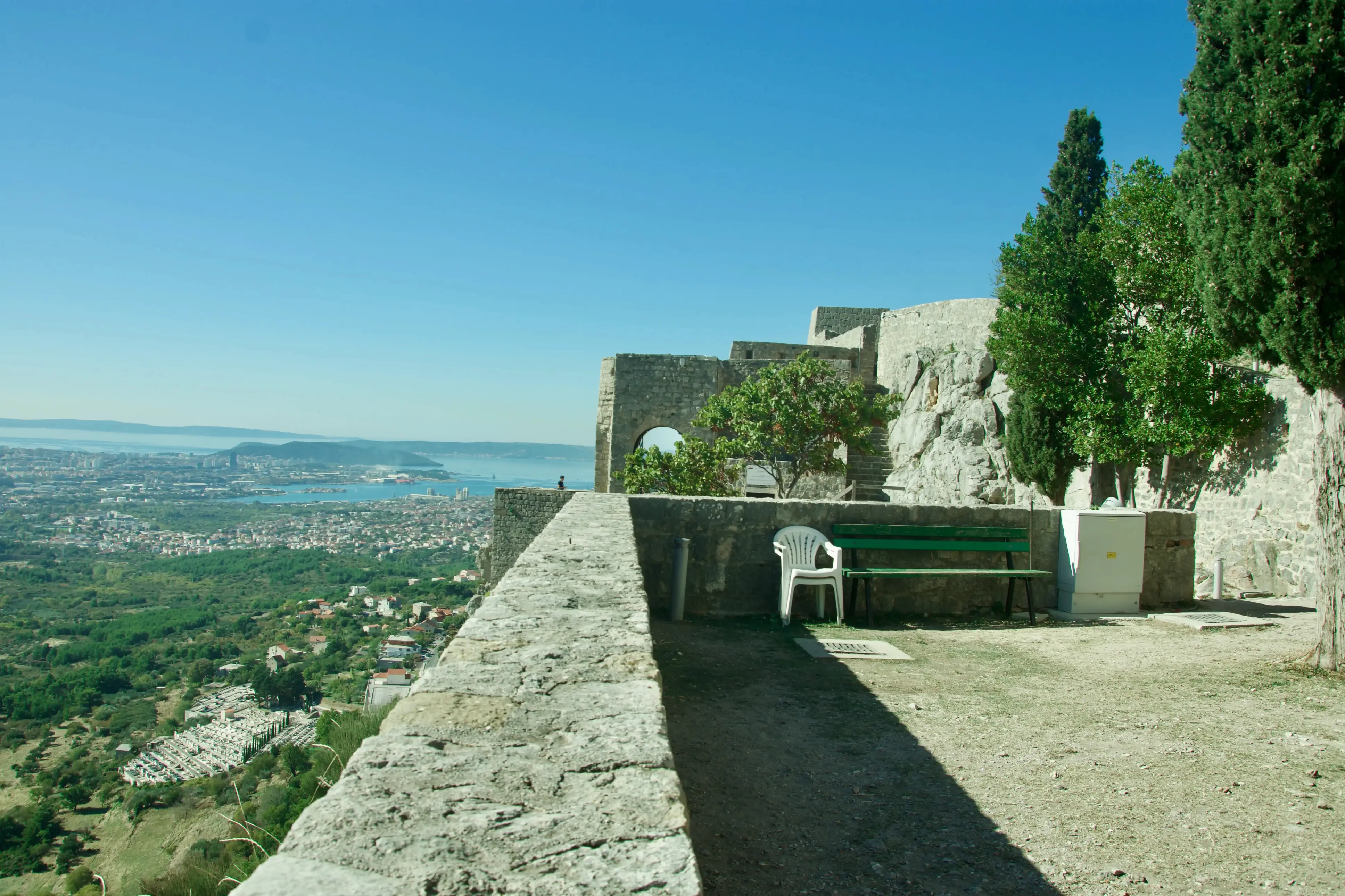 Zonsondergang bij de kust