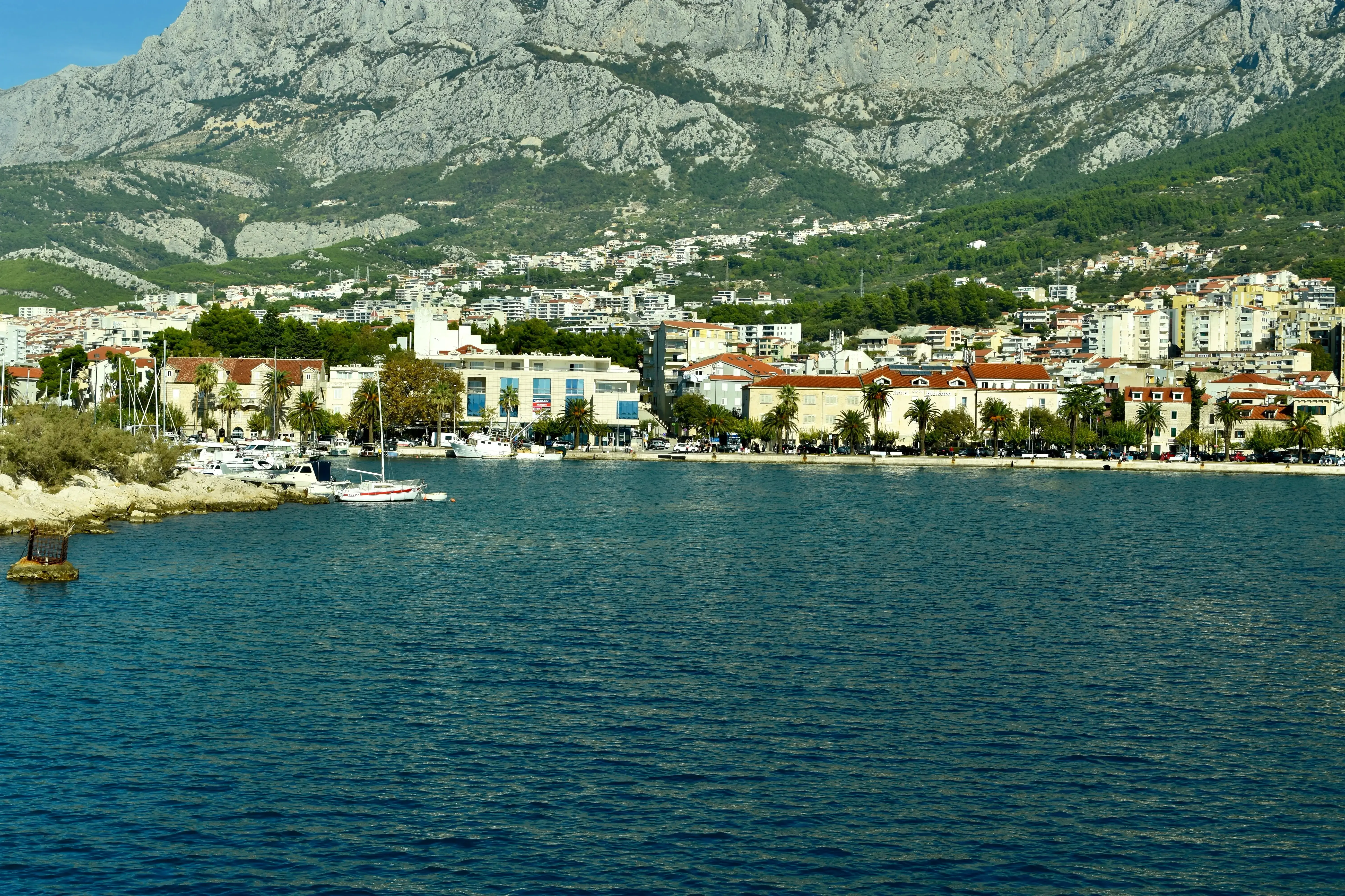 Berglandschap Kroatië