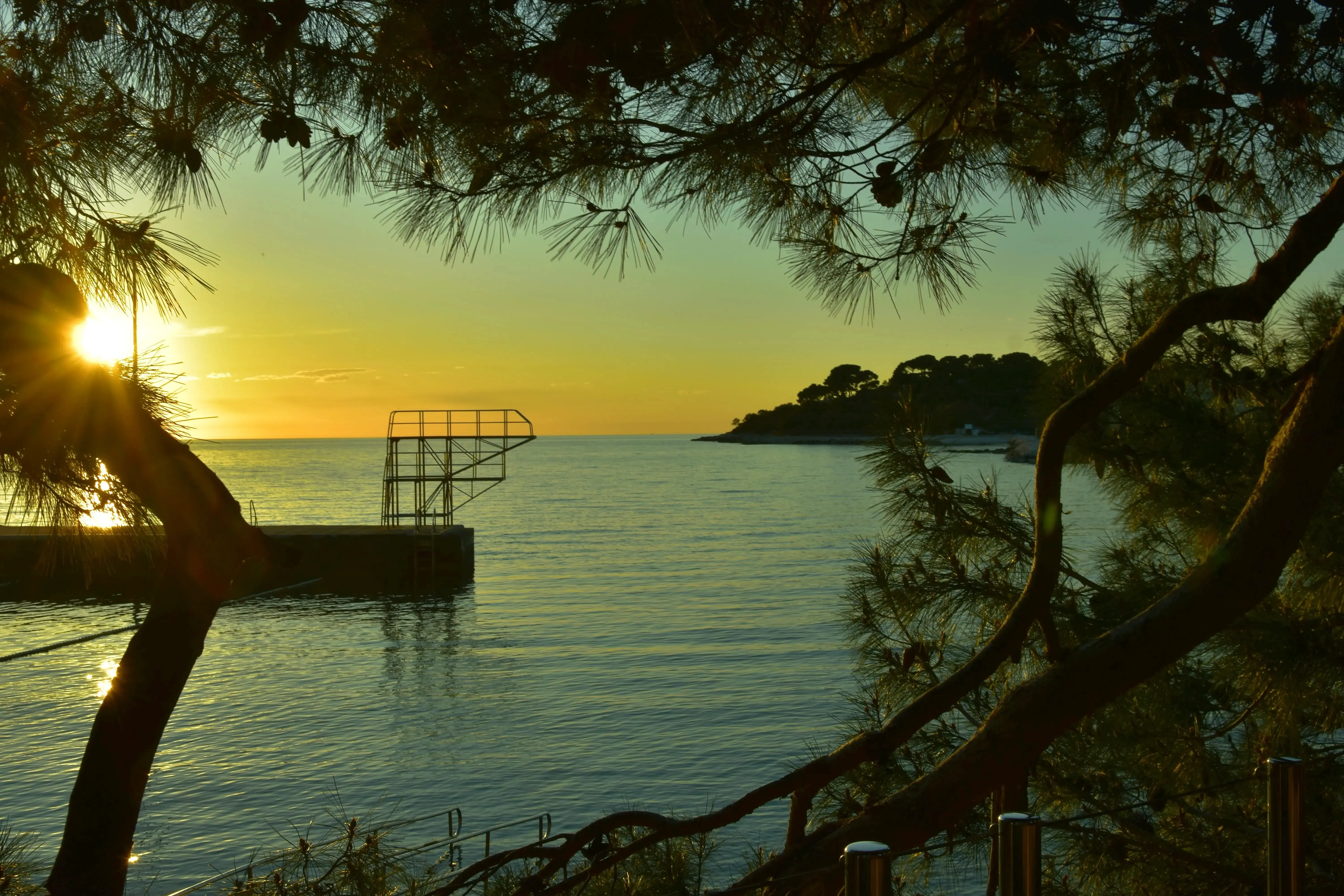 Uitzicht op de Adriatische Zee