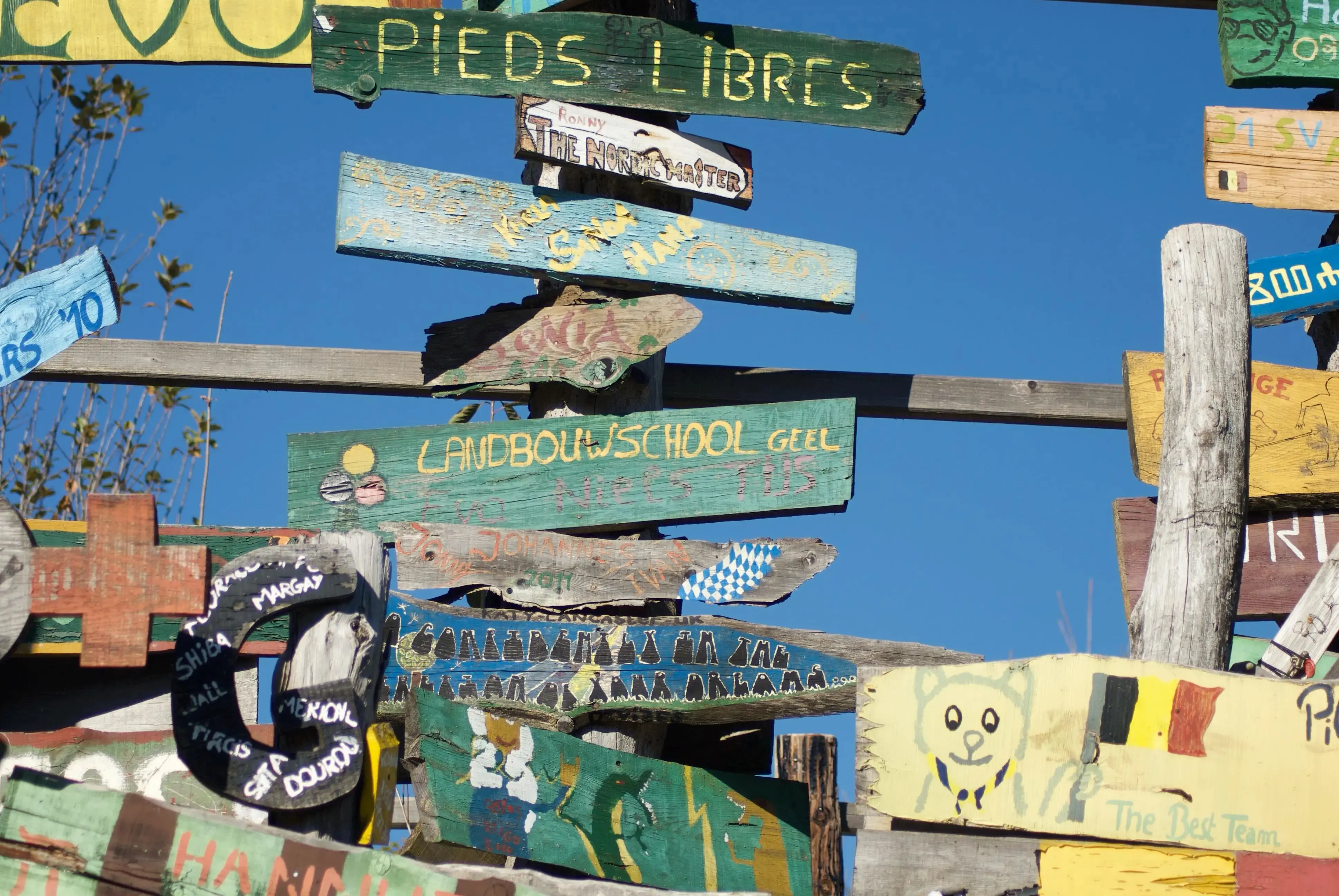 Bergpanorama bij daglicht